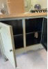 Caulder Vintage-look Sideboard W180 Green/ White